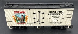 USA Trains G Gauge Bear Whiz Brewing Company Reefer 907 No Box Nice Shape - Picture 1 of 6