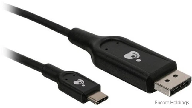 IOGEAR 6.6-feet USB-C Male to DisplayPort male Cable G2LU3CDP12 - Image 1 of 1