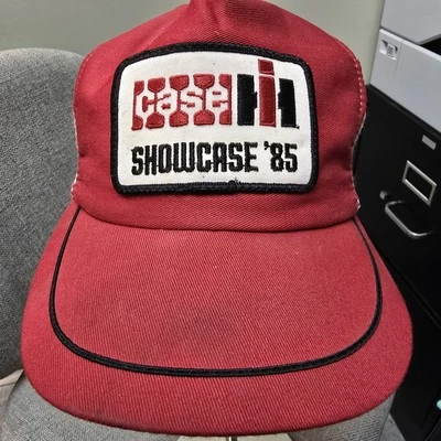 De colección Case IH 1985 Escaparate Camionero Granjero Sombrero Gorra CottageCore Y'alternative Foto 1 de 4