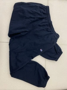 Vintage Champion schwarze Baggy schwere Jogginghose für Herren Größe LT - Bild 1 von 7
