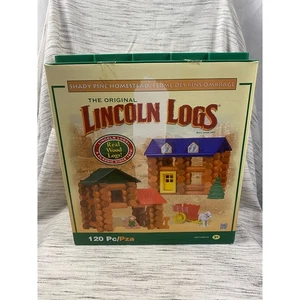 Lincoln Logs Shady Pine Homestead 120 Pieces NIB Building Set - Picture 1 of 7