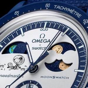 Omega x Swatch Mission to Earthphase🌕Moonshine Gold Snoopy Harvest Moon - Oct.  - Bild 1 von 6