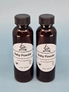 2 Baby Powder 2 Oz.  100 % Fragrance Oil Great for Diffusers, Soaps and Candles - Picture 1 of 1