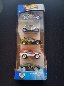 Hot Wheels Tiki Torcher Gift Pack 5-Pack (Morris Cooper / Lancia / Isuzu / Jeep) - Picture 1 of 11