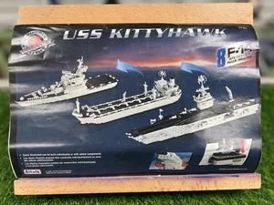 MEGA BLOKS PRO-BUILDER 9780, USS Kitty Hawk, 1700 PCS, 7+, 2001 Complete - Picture 1 of 11