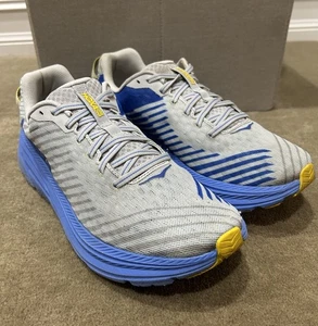 Hoka Rincon 1102874 Size 9.5 Men's Grey Blue Running Shoes - Picture 1 of 17