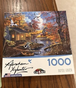 Abraham Hunter Jigsaw Puzzle 1000 Pieces Bayou Haven - Picture 1 of 3