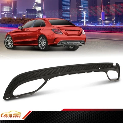 Fit For 2015-2018 Mercedes Benz C300 C400 2058856238 Rear Lower Bumper Valance Foto 1 de 4