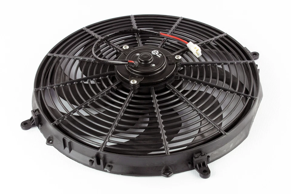 Stoney Racing 16" 160W Electric Cooling Radiator Fan Push 12V Universal Slimline - Image 1 of 2