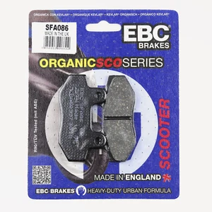 Fits WK Bikes Wasp 125 2013 2014 2015 EBC Organic FRONT Disc Brake Pads SFA86 - Picture 1 of 2