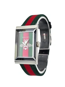 Gucci Women's G-Frame Bicolor MOP Dial Quartz Watch - YA143836 ($1150 MSRP) - Picture 1 of 10