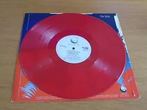 ASIA - The Smile Has Left Your Eyes - 1983 UK 3-track 12" single - RED VINYL - Imagen 1 de 6