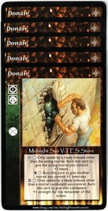 Donate x4 + 1 Nights of Reckoning V:TES VTES Vampire CCG - Picture 1 of 1