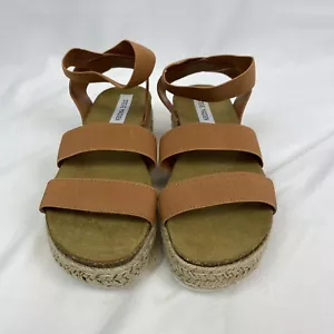 Steve Madden Kimmie sandalo espadrillas, donna taglia 8 M, marrone prezzo al pubblico consigliato $74,95 LEGGI - Foto 1 di 7