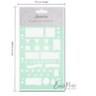 Filofax planning Stencil  fits Personal or A5 Organisers 132780