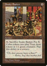Snake Basket Visions MP MTG