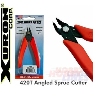 Xuron 420T Angle Head High Precision Shear Snips Made in the USA Hand Tool - Picture 1 of 5