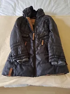 Naketano Damen Parka Winterjacke - Knastologin - Groß S - Farbe Schwarz - Bild 1 von 3