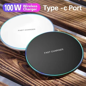 30W Fast Wireless Charger Mat Charging Pad Station For Apple iPhone 13 Pro 12 - Picture 1 of 14