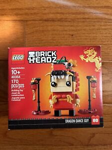 LEGO 40354 Dragon Dance Guy BRICKHEADZ  Brand New And Sealed