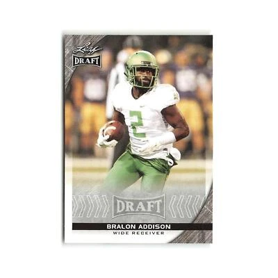 Bralon Addison 2016 Leaf Draft #5 Oregon Ducks Football Card NM - Image 1 of 3