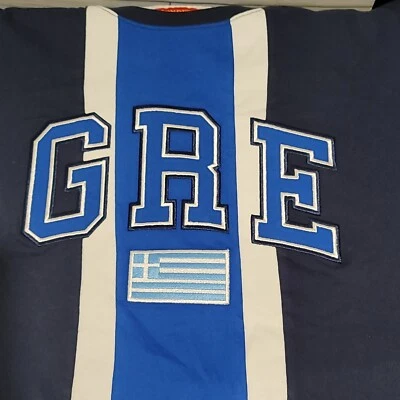 Camiseta Mondetta Originals GRE Parche Bandera Bordado ColorBlock Retro XL NUEVA CON ETIQUETAS Foto 1 de 4