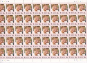 SOLOMON Is.... 1998 Princess Diana $2 complete sheet of 50 muh (has been folded) - Picture 1 of 1