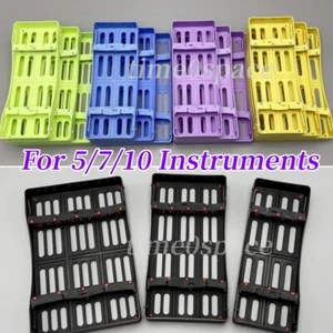 German Plastic Dental Sterilization Cassette Rack Box Tray Instrument Autoclave - Picture 1 of 39