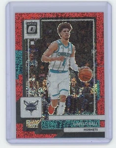 LaMelo Ball 2022-23 Donruss Optic 150 Red Sparkle Prizm Short Print SP - Picture 1 of 2