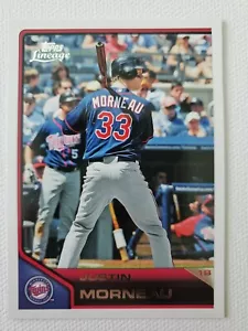 Justin Morneau Topps Lineage Baseball Card 2011 #20 - Picture 1 of 2
