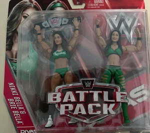 WWE WRESTLING BATTLE PACK SERIE NIKKI BELLA & BRIE BELLA DIVAS FIGUREN MATTEL - Bild 1 von 2