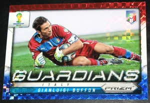 2014 Panini Prizm World Cup Gianluigi Buffon Guardians Red White Blue Plaid - Picture 1 of 2