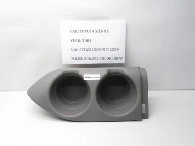 Задний подстаканник 2004-2010 TOYOTA SIENNA 64746-AE010 от оригинального производителя - Изображение 1 из 4