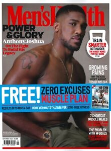 UK Men's Health Magazine: Free Muscle Plan Manual, Anthony Joshua, Nov 2023