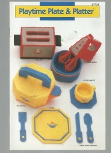 Patrones de lona de plástico Plato de juego Plato Tostadora Mezclador Sartén Hervidor de agua G35 - Imagen 1 de 10