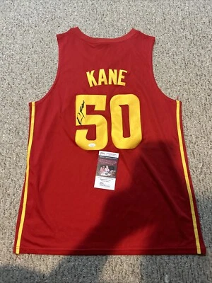 IOWA STATE CYCLONES- DEANDRE KANE SIGNED AUTOGRAPH JERSEY JSA COA BASKETBALL - Image 1 of 4