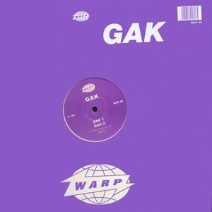 GAK aka Aphex Twin / GAK 1994 UK Vinyl Warp Records WAP 48 AFX Techno - Picture 1 of 3