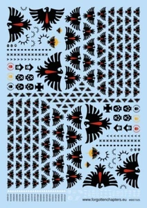 Forgotten Chapters Decals Bloody Birds 1 New - Picture 1 of 2