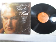 Charlie Rich The Best Of by EPIC Records 33rpm VINYL LP Record