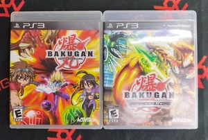 Bakugan Battle Brawlers & Bakugan Defenders of the Core PS3 Video Games Bundle - Picture 1 of 4