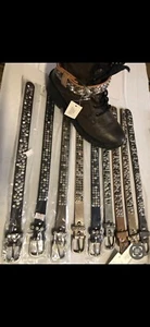 20 St Stiefelband Leder Nieten Strass bootstraps Stiefel Schmuck Stiefelbänder - Bild 1 von 11