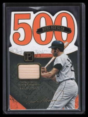 2016 Panini Pantheon Gold 8 Frank Robinson Bat 41/49 500 Home Run Club - Image 1 of 2