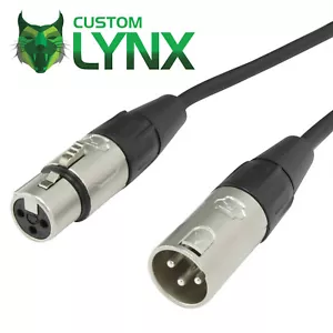 Rean Neutrik Powered/Active Speaker Cable. XLR Lead Male to Female. TRS Balanced - Picture 1 of 4