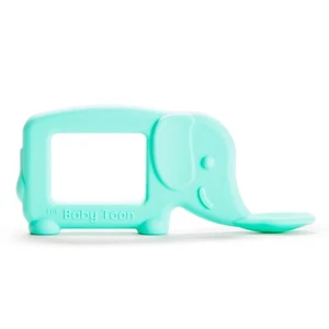 Munchkin The Baby Toon Silicone Teether Spoon Elephant - Picture 1 of 4