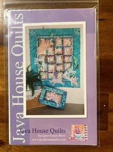 Pickled Pigs Fleet 46” x 54” Java House #124 Quilts Pattern 2003 Uncut - Picture 1 of 2