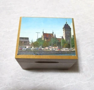 Vintage Cuendet Swiss Music Box 2-1/2" x 1-1/2" x 2-1/2" Plays Weggiserlied 7189 - Picture 1 of 6