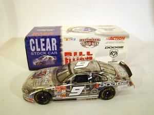 BILL ELLIOTT #9 DODGE / SPIDERMAN 2001 CLEAR CAR 1:24 ACTION 101599 - Picture 1 of 8