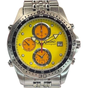 Seiko Chronograph Nagano Olympics official SS belt 76-C30 NEW - Picture 1 of 9
