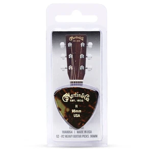 Martin 18A0054 #2 Standard 346 Guitar Picks, Heavy 0.96mm, 12-Pack - Picture 1 of 1