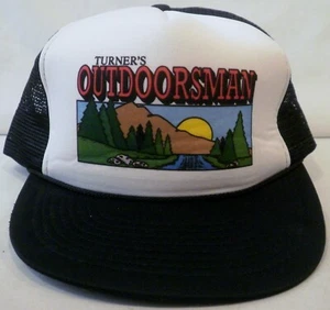 Vintage Turner’s Outdoorsman Adjustable Baseball Truckers Hat Cap - Picture 1 of 12